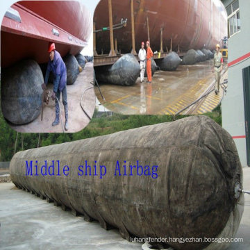 Marine Ship Airbag using ship launching and land repair ship tool